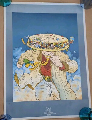 Signed Geof Darrow Art Print, Bourbon Thret, Numbered 113 of 250 Dark Horse