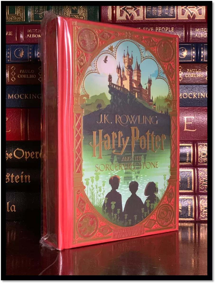 Harry Potter & Sorcerers Stone Illustrated by Minalima New Deluxe