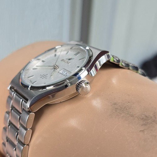 Vintage ENICAR Herren Automatik Uhr Day/Date 2158.51.306 Swiss Made 80er Jahre #2 - Bild 8 von 18