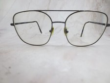 Marchon Eyeglasses Frame M-2500 033 Men's Gunmetal Aviator Full Rim 54-16-145