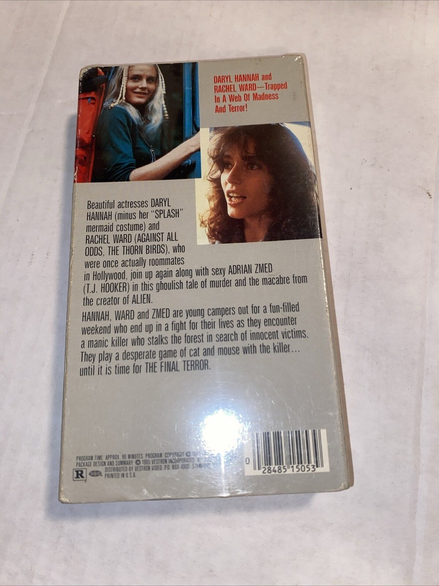 The Final Terror (VHS, 1985) - RACHEL WARD / DARYL HANNAH