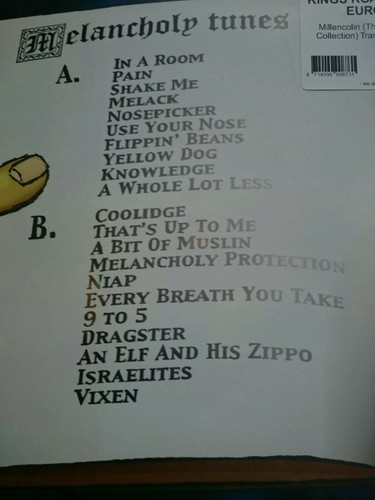 MILLENCOLIN VINYL MELANCHOLY COLLECTION LTD EDITION TRANSPARENT YELLOW LP /500 - Picture 3 of 5
