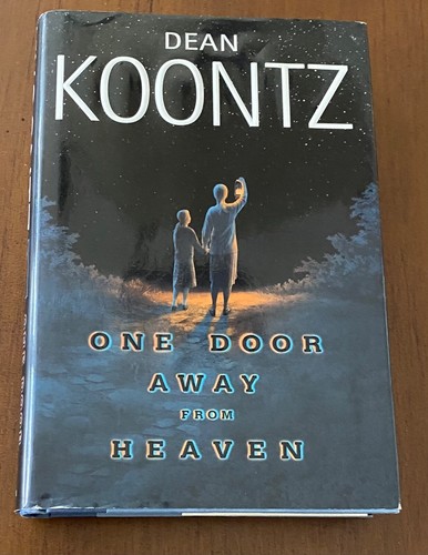 ONE DOOR AWAY FROM HEAVEN by DEAN KOONTZ Autographed SIGNED Hardcover Book