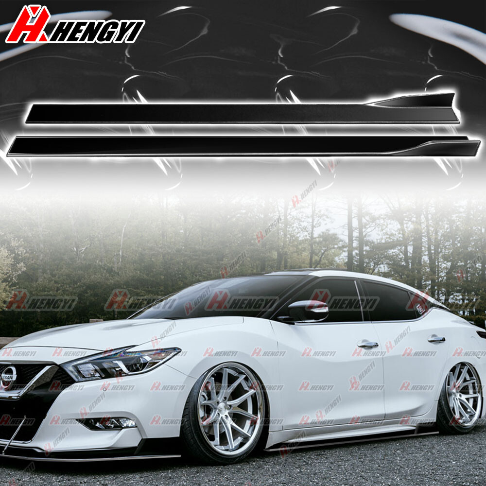 2016-2022 Nissan Maxima Side Skirt Rocker Panel Lip Splitter