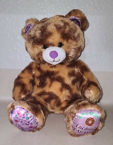 Build A Bear Girl Scout Coconut Caramel 18 Zoll Plüschbär schwer zu finden - Bild 1 von 7