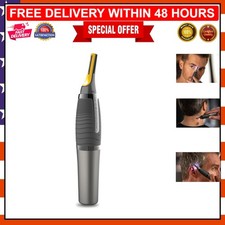Versatile MAX Personal Trimmer - Lighted Titanium Design for Effortless Grooming