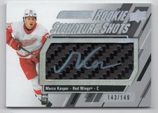 2023-24 Upper Deck Engrained Signature Shots Rookie Marco Kasper Auto 143/149