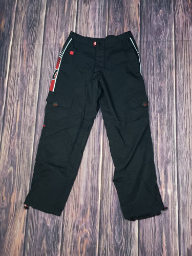 Vintage Fox Racing Men's Logo Moto Racing Cargo Pants Size 34 Adjustable