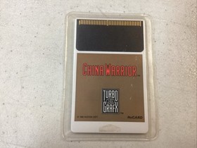 China Warrior (TurboGrafx-16, 1989) CIB Manual Tested