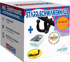 AUTOHAK AHK für Mazda 2 04-07 starr + 13-pol ES ABE