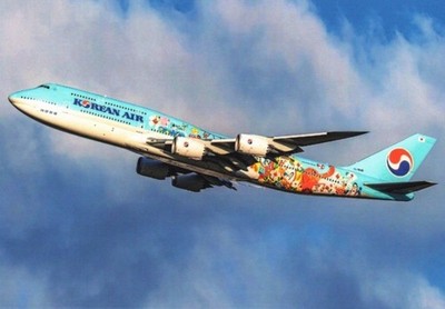 Korean Air Boeing 747-8 HL7630 @ Seoul Incheon ICN - postcard