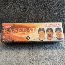 2011 Topps Baseball Complete Factory Sealed Set 660 Cards Series 1 & 2 + 5 bonus