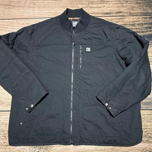 Alaskan Hardgear Jacket Mens 2XL Black Thermore Work Bomber Duluth Trading Co - product listing photo