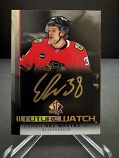 2024-25 Upper Deck SP Authentic Ethan Del Mastro Future Watch Auto Black