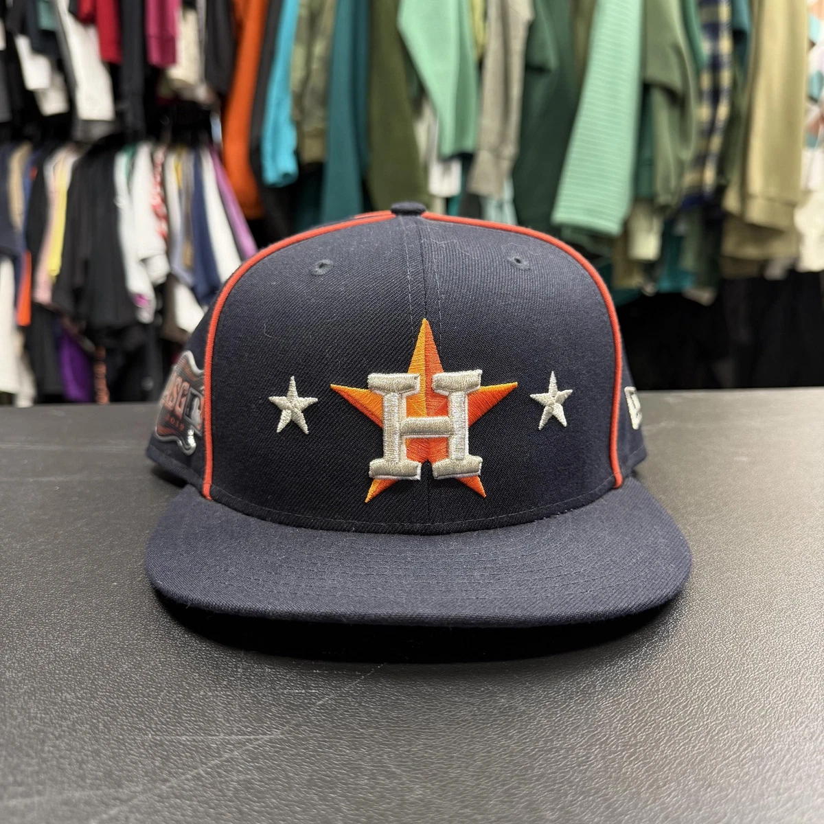 New Era アストロズ 59FIFTY 7 5/8 New Era Houston Astros 7 5/8 Size MLB Fan Apparel & Souvenirs for