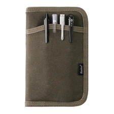Journal Cover for Field Notes & Moleskine Cahier 3.5 x 5.5 Waxed Canvas Noteb...