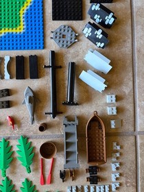 Vintage LEGO Pirates I: Forbidden Island 6270 (BUILD ONLY 97% Complete) No Figs