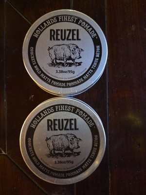 Reuzel Concrete Hold Matte Pomade 3.38 2 Pack.
