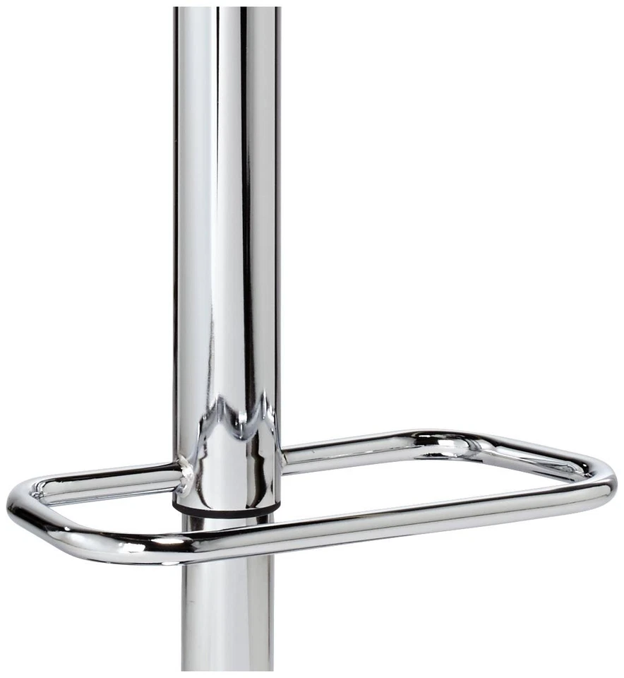 Walnut Swivel Bar Stool 33 3/4" High Cream Cushion for Kitchen Counter Island - Image 4 of 4