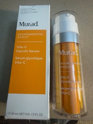 Murad Environmental Shield Vita-C Glycolic Serum 1.0 fl oz / 30ml NIB Free Ship
