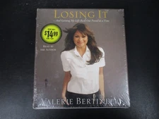 Losing It by Valerie Bertinelli Audiobook CDs Abridged 3 Discs ~ NEW SEALED