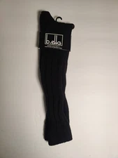 B.ella - Women's socks - black - Nylon/Viscose - Made in USA *E6*
