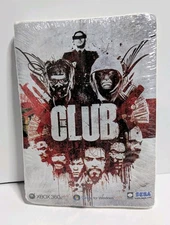 VINTAGE Y2K NEW FACTORY SEALED XBOX 360 SEGA PS3 The Club Promotional T Shirt