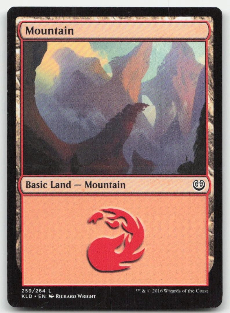 Mountain 259/264 Kaladesh Common HP MTG