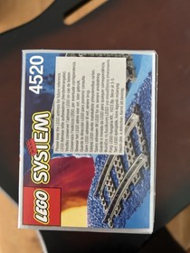 LEGO System Train Track Curved Rails 5 Boxes 4520