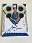 2018-19 Panini Cornerstones - Jalen Brunson/199 On Card Auto RPA Player Worn 🔥
