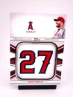 Mike Trout JERSEY NUMBER MEDALLION 2022 Topps Series One MLB Angels