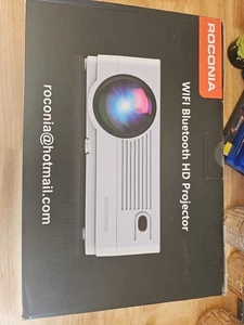 ROCONIA Q5 Projecteur avec WiFi et Bluetooth, Native 1080P Projecteur *NEW*