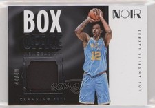 2017-18 Panini Noir Box Office Memorabilia 44/49 Channing Frye #BO-CF 6fs