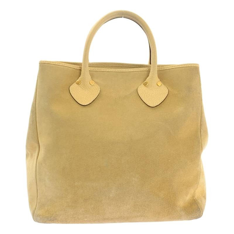 Gucci Beige Suede Leather Unisex Hand Tote Bag Lined