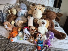 Stuffed Animal Lot - 17 Total