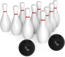 10 2 Pieces - Indoor Bowling Set for Home Play