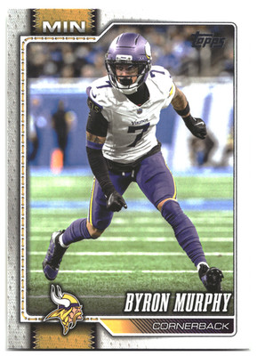 Byron Murphy 2026 Topps Flagship Football 133 Minnesota Vikings