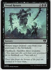 Foil Dread Return 153 Commander Masters C