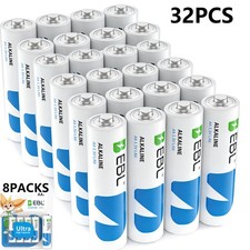EBL 32PCS AA  Alkaline Batteries  LR6 EXP 2035  1.5V  32 Count 0.56 per gallon