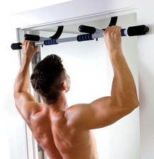BRAND NEW: Pure Fitness Doorway Pull-Up Bar   Multi-Purpose Chin-Up Bar Home Gym