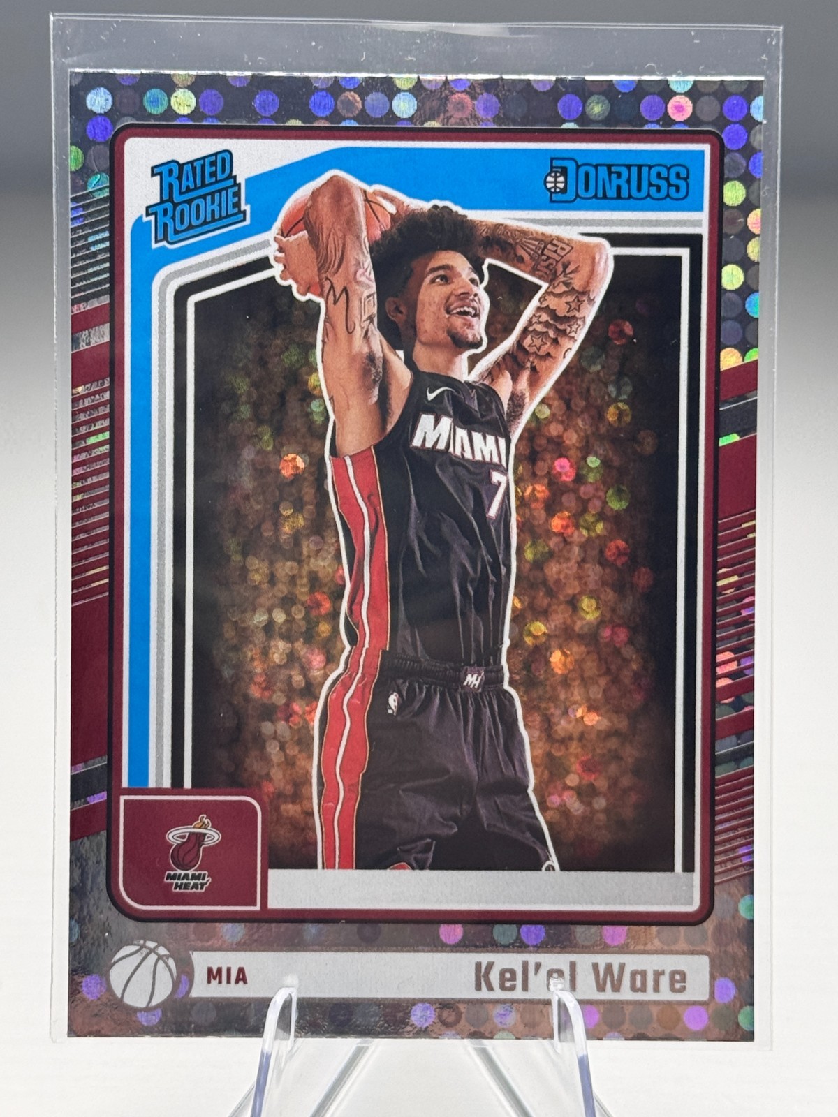 2024-25 Panini Donruss - Rated Rookie Kel'el Ware #221 Disco (RC)