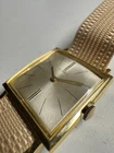 Timex Vintage 1962 Super Thin Square Wind Up 26MM Aluminum Bezel Runs Good