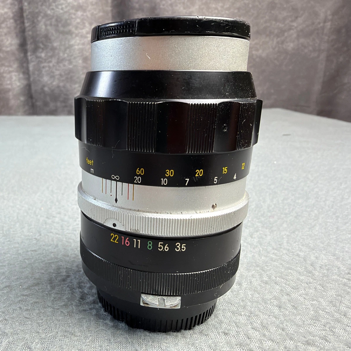 Nikkor f/3.5 Camera Lenses 135mm Focal for sale | eBay