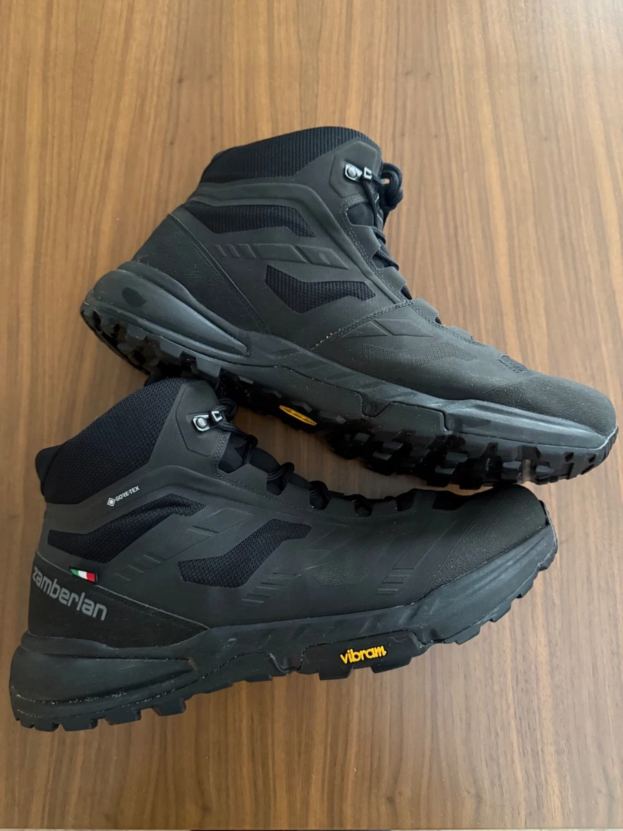 Zamberlan GTX Waterproof Trekking Italy Made Hiking Boots Size Mens Sz 11 MOUNTAIN TREK GTX - Graphite/Orange | Men main image 4