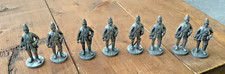 metal toy soldiers historical collectible GRENADIER REGIMENT 1729 lot of 8