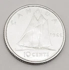 1966 Canadian Dime *80% SILVER*  *FREE SHIPPING*