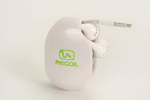 Recoil Automatic Cord Winder for Headphones and Earbuds. No More Tangled Wires - Picture 3 of 3