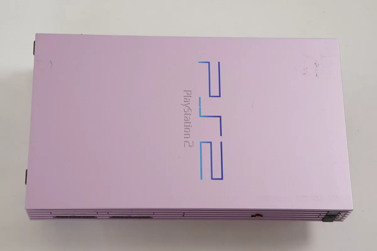 PS2 SAKURA PINK Console Playstation 2 Tested System SCPH-50000 SA -NTSC-J-  2896