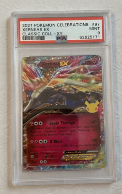 Pokemon Celebrations 25th Anniversary Xerneas EX Classic 97/146
