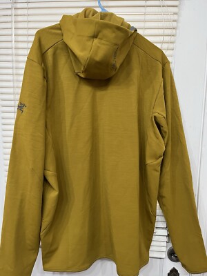 New Men's Arcteryx Kyanite AR Tech Wool Zip Hoody XL Daze | eBay